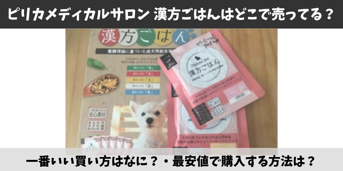 ピリカメディカルサロン 漢方ごはん