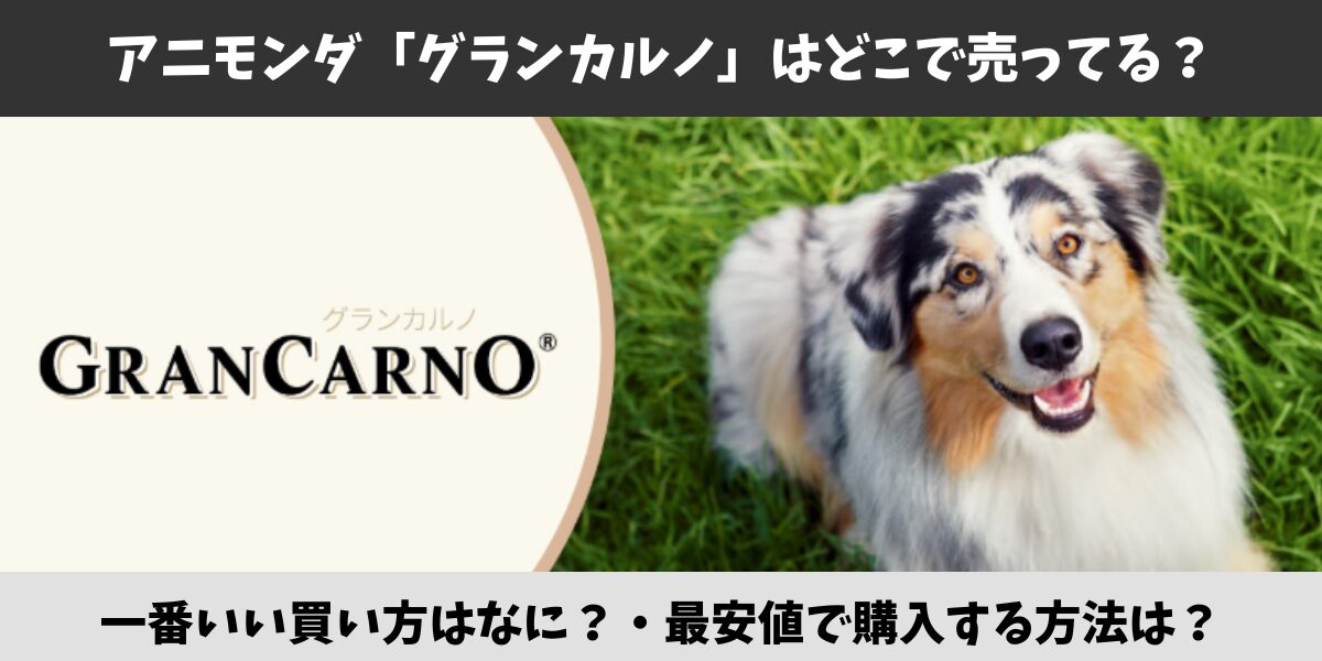 アニモンダ「グランカルノ」